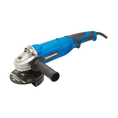 Silverline 950w Angle Grinder 115mm
( Optionally available with Silverline Metal Grinding Discs Depressed Centre 10pk 115 x 6 x 22.23mm )