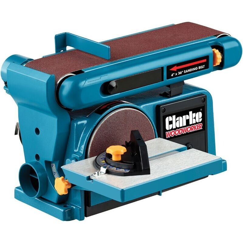 Clarke CS4 6E Belt & Disc Sander ( 230v)