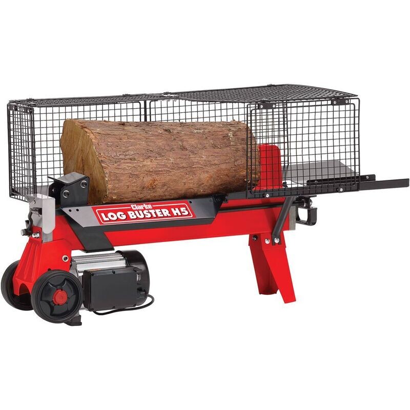 Clarke H5 5 Tonne Horizontal Electric Log Buster ( Optionally available with Clarke Stand for Log Buster H5)