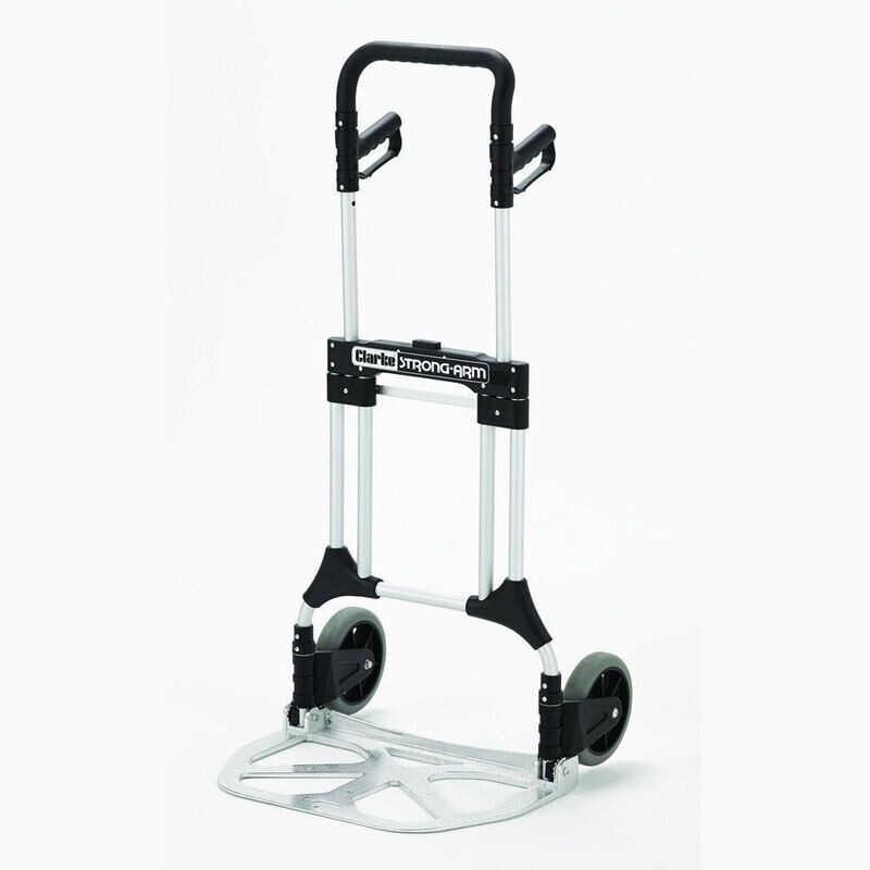 Clarke CSTF6B 200kg Heavy Duty Aluminium Flat Folding Sack Truck
