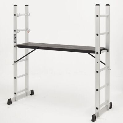 Clarke SL-2C 4-Way Combination Ladder.
Combination ladder and platform that is ideal for trade and DIY use.