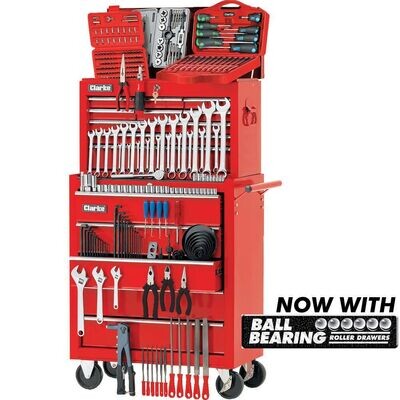 Clarke CHT624 Mechanics Tool Chest / Cabinet / Tools Package