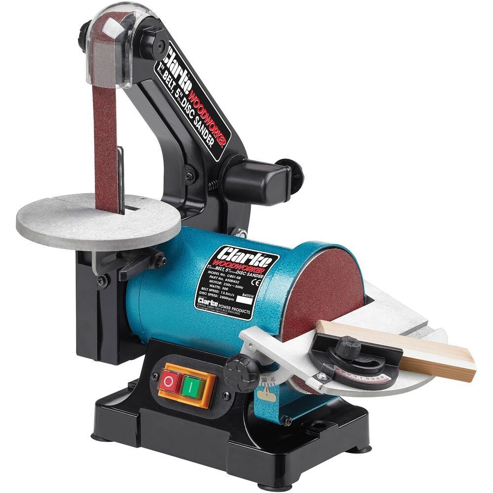 Clarke CBS1-5B Belt And Disc Sander (230V)