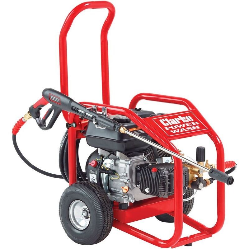 Clarke PLS195B Heavy Duty Petrol Driven Pressure Washer