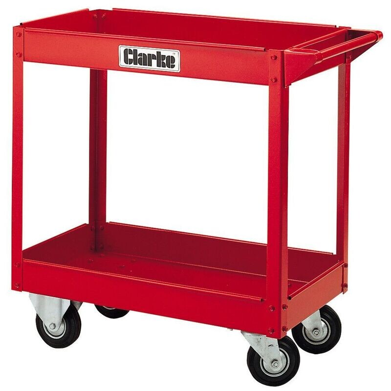 Clarke CTT Service Trolley ( Options CTT4 100kg 2 Tier or CTT5 150kg 3 Tier ) Clarke CTT Service Trolley ( Options CTT4 100kg 2 Tier or CTT5 150kg 3 Tier )