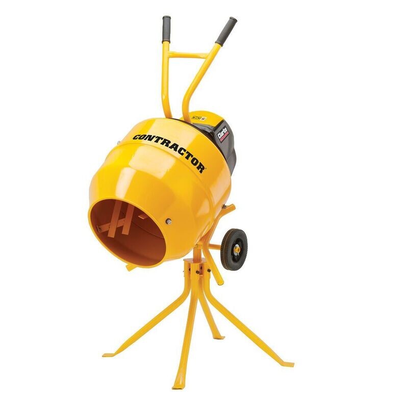 Clarke  CCM135 135 Litre Concrete Mixer with Stand