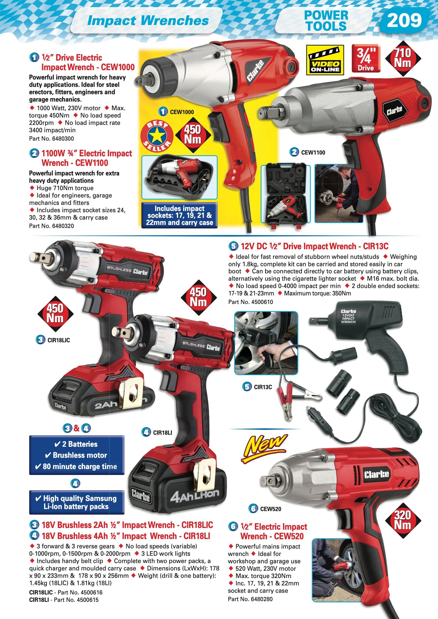 Clarke cew1000 deals