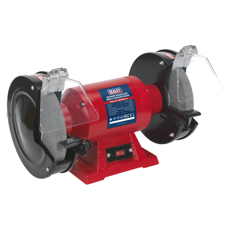 Sealey  200 mm Dia Bench Grinder
(Options BG200XL , BG200/99 , BG200WVS & BG200WL)