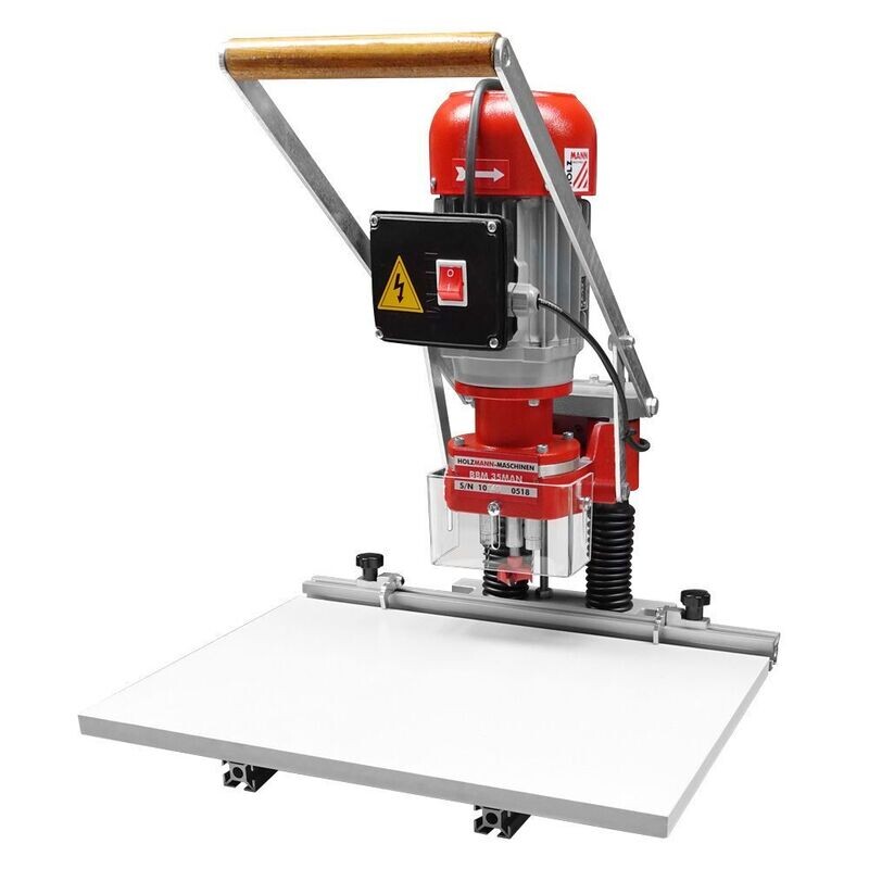 Holzmann BBM35MANN 230V  Hinge Slot Drilling Machine
( Unit optionally available with BBM35MS machine stand)