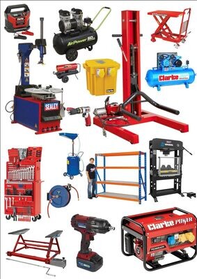 Garage Equipment, Storage & Power Products