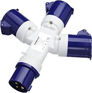 Silverline Powermaster 16A 3-Gang Splitter 230V 3 Pin