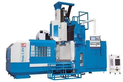 Knuth Portalo C 2014 CNC
Designed for precision machining of large and heavy workpieces