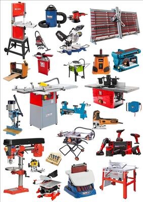 Woodworking Machinery , Fixings & Power Tools