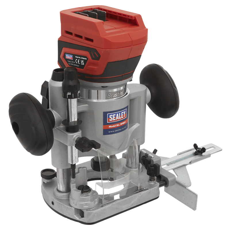 Sealey  CP20VTRKIT1 20V SV20 Series Cordless Trimming Router Kit 4Ah - 1 Battery