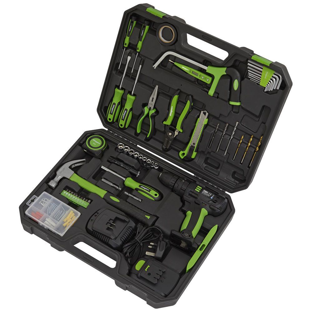 Sealey  S01224  Tool Kit with Cordless Drill 101pc
