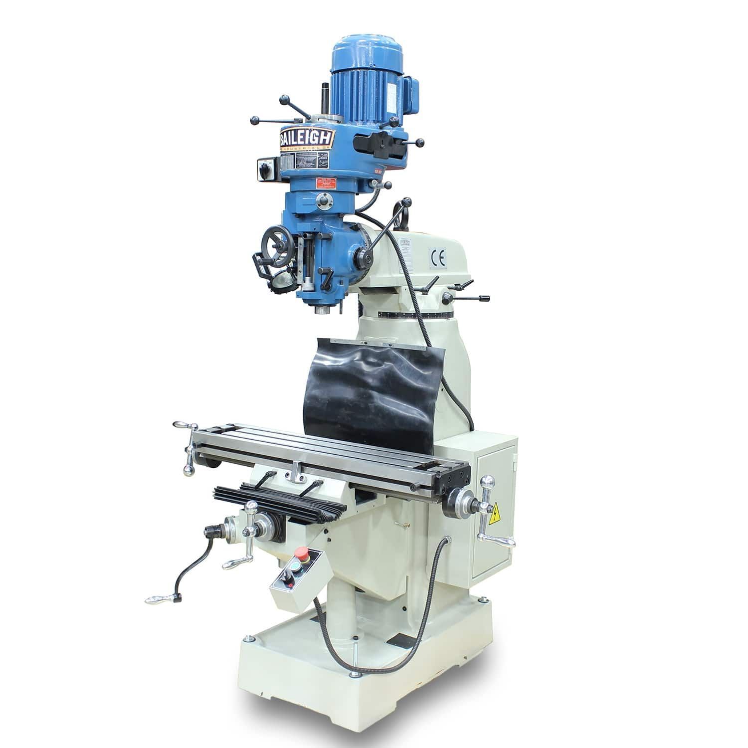 Baileigh  Vertical Mill VM-836E.
Perfect for milling, drilling, tapping, boring, and reaming