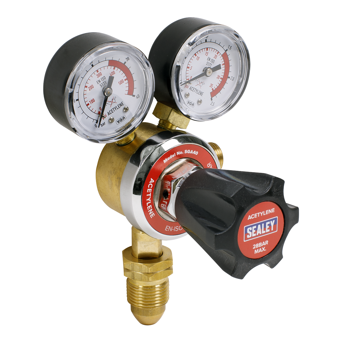 Sealey  SGA40  Acetylene Regulator