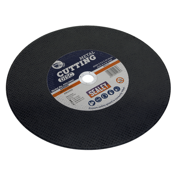 Sealey  Ø355 x 3mm Cutting Disc Ø25.4mm Bore
Model No. PTC/355C