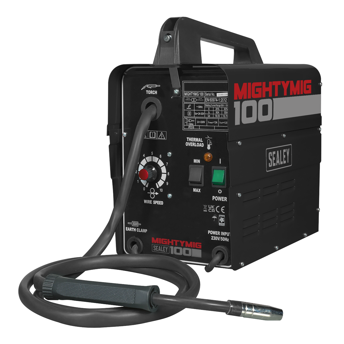 Sealey  MIGHTYMIG100  Gasless MIG Welder 100A 230V