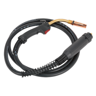 Sealey MB36  MIG Torch   with Euro Connection ( 3Metre / MIG/N336 , 4 Metre / MIG/N436 Length Options) - Optional Torch Spares