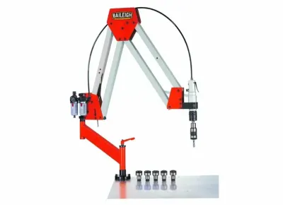 Baileigh Pneumatic Tapping Arm ATM-27-1900 ( Optional Cast Iron TM Workcart)