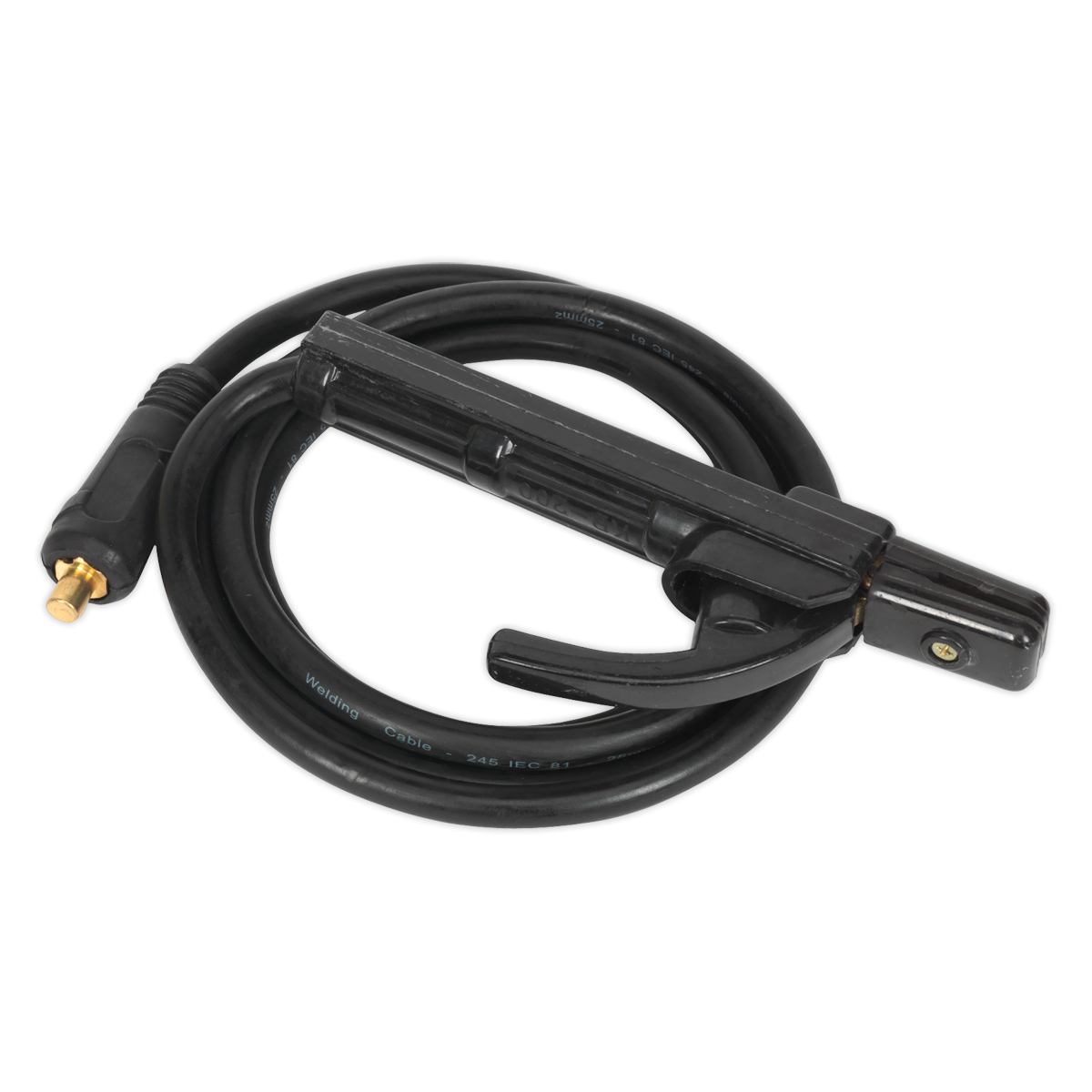 Sealey MMA Electrode Holder with Cable & DINSE Connector 2m 25mm²  ( Model No. MMA01)