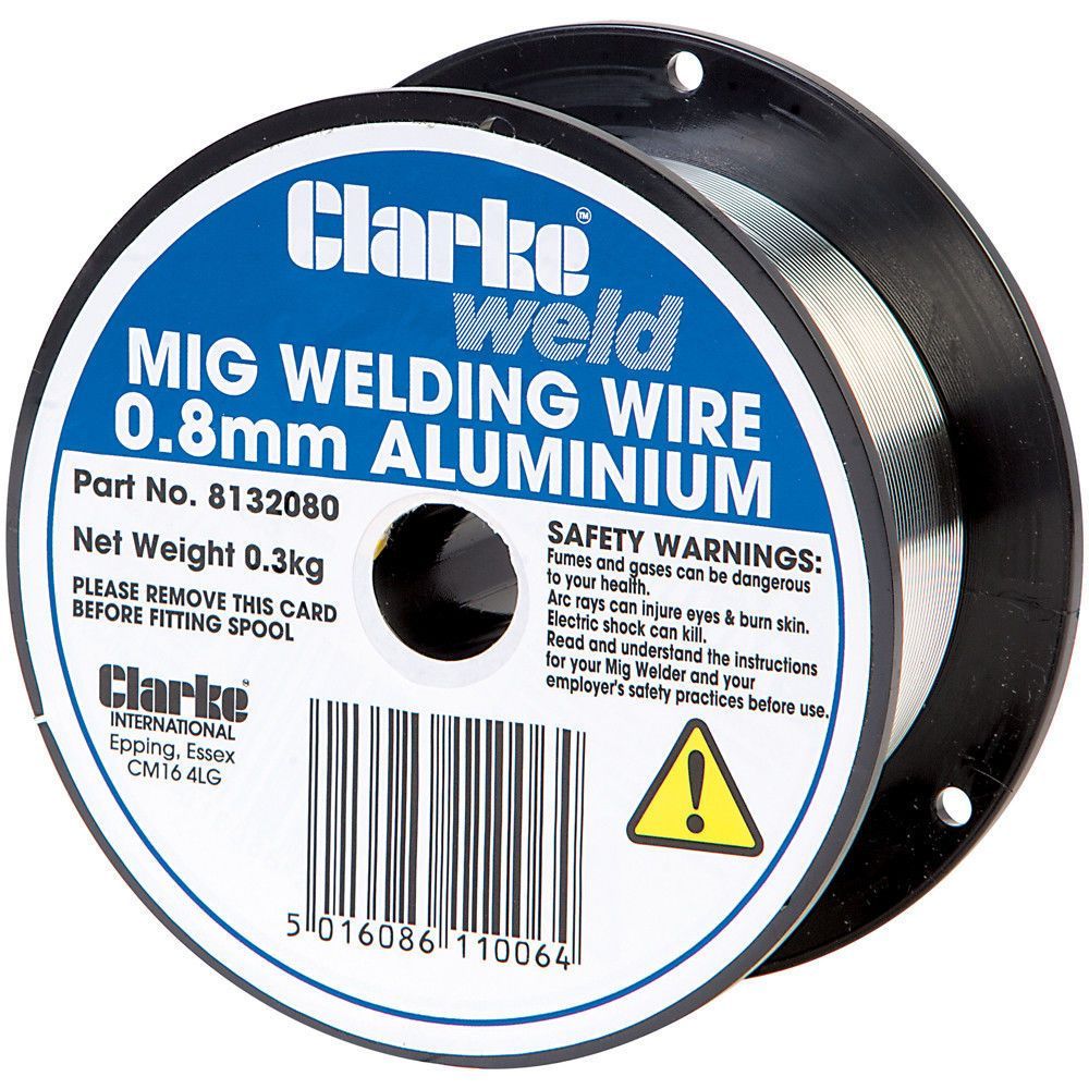 Clarke   Aluminium Welding Wire 0.8mm 0.3kg