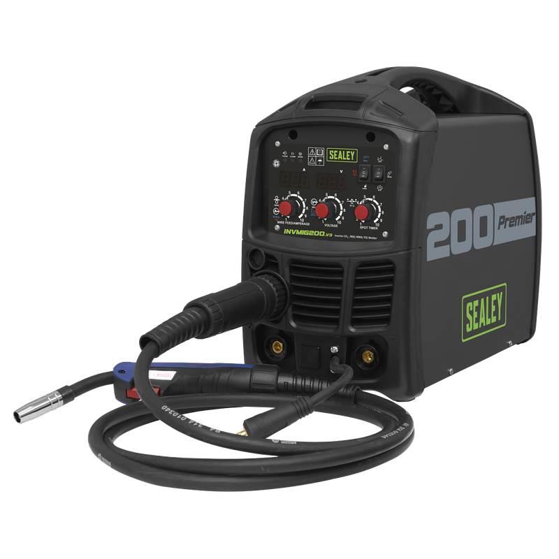 Sealey  INVMIG200  Premier MIG, TIG & MMA Inverter Welder 200A