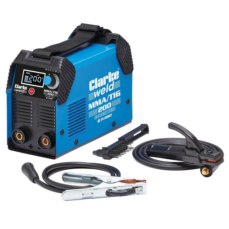 Clarke  MMA/TIG200 200 Amp Inverter MMA/TIG Welder (230V)