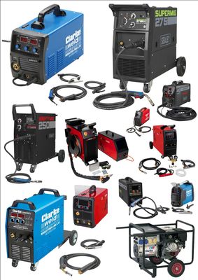 Welding Machines, Mig,Tig, MMA, Laser, Multi & Plasma Cutters