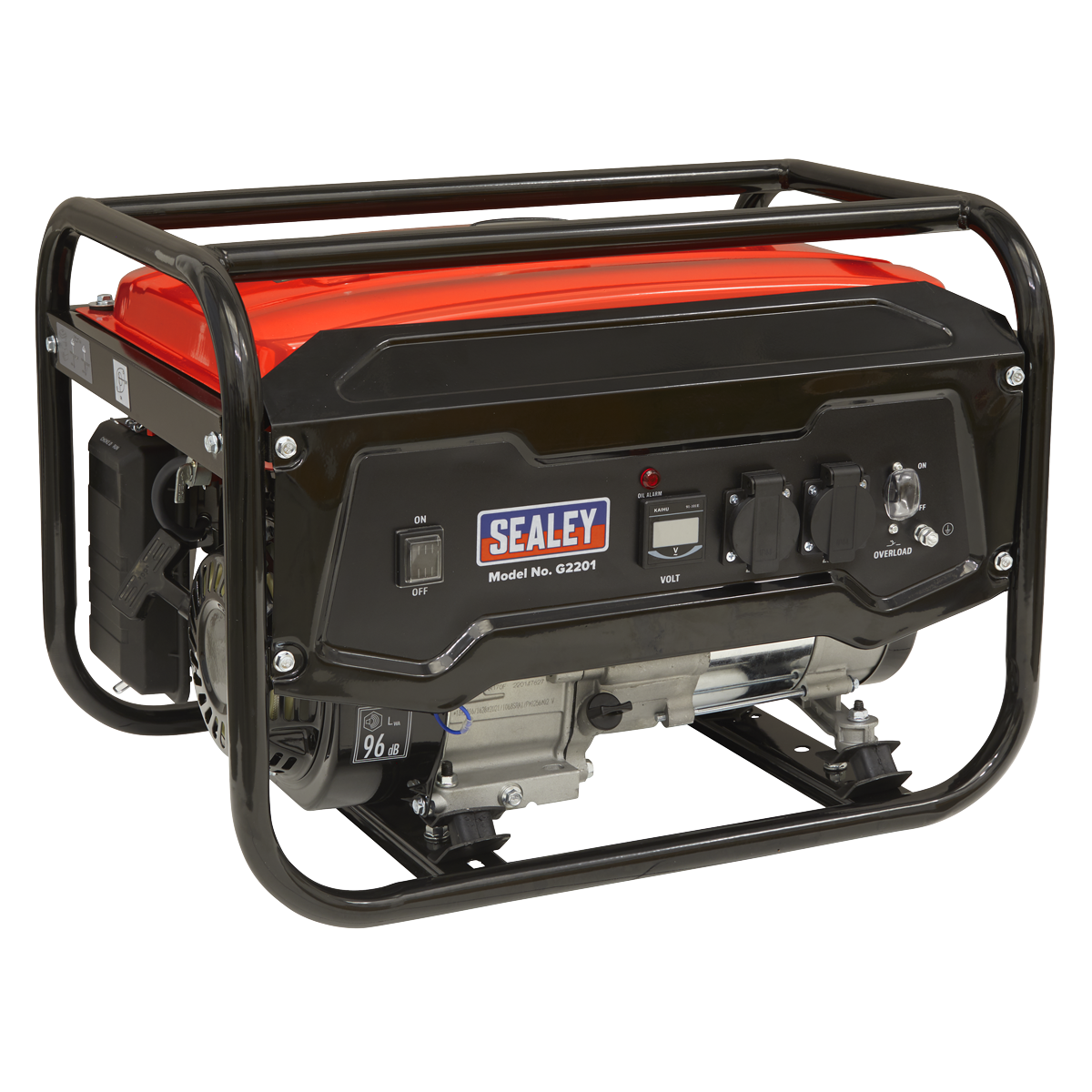 Sealey  Model No. G2201  2200W Generator 6.5hp 4-Stroke Engine 230V