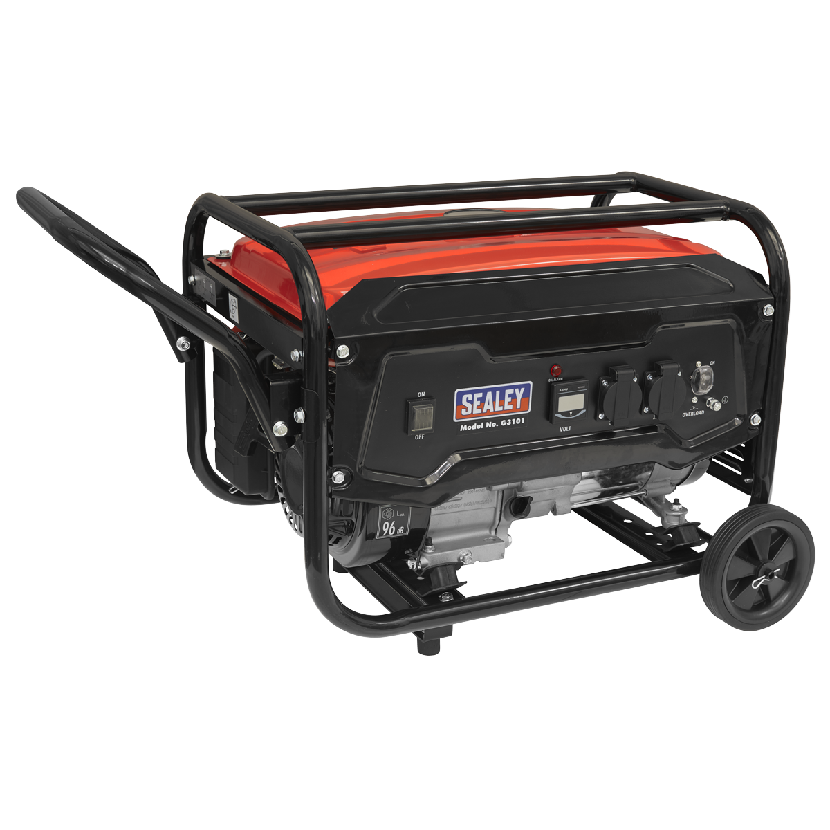 Sealey  Model No. G3101  3100W Generator 7hp 4-Stroke Engine 230V