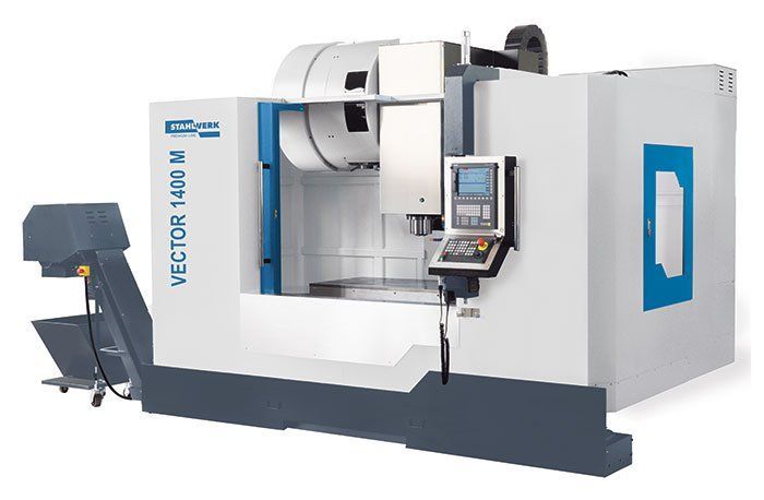 Stahlwerk Vector 1400 M SI  CNC Vertical Machining Centre SI  ( Part No. 181427) The perfect solution for machining very large and heavy workpieces