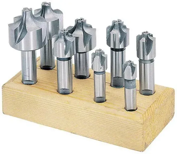 Knuth Quarter circle cutter - set 6-20 mm  (Part No. 107617 )