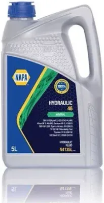 NAPA ISO 46 Hydraulic Oil 5 litre (N4135L) NAPA ISO 46 Hydraulic Oil 5 litre (N4135L)
