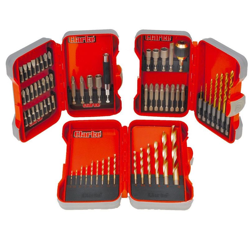 Clarke Pro144 - 64 piece Drill & Driver Bit Set Clarke Pro144 - 64 piece Drill & Driver Bit Set