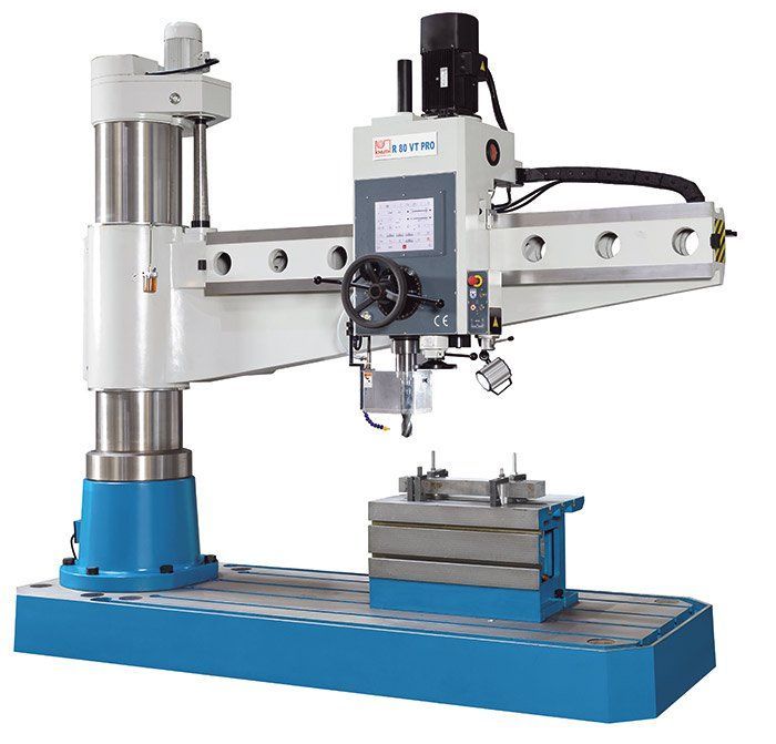 Knuth R80 VT PRO Heavy Radial Drilling Machine