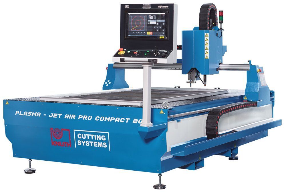 Knuth  Plasma-Jet AirPro Compact 2010 SKU : 144045 ( Optionally Available with Hypertherm 125 or Kjellberg  CutFire 100i Plasma Source)