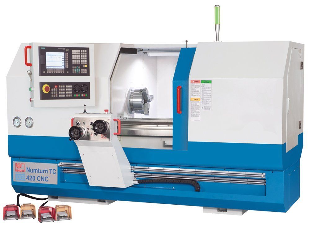 Knuth Numturn TC 420 CNC Flat Bed Lathe