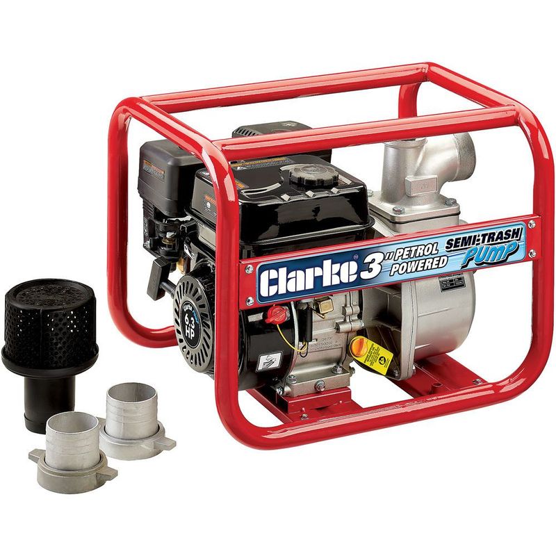 Clarke  PS75A Petrol Powered 3" Semi-Trash Water Pump
