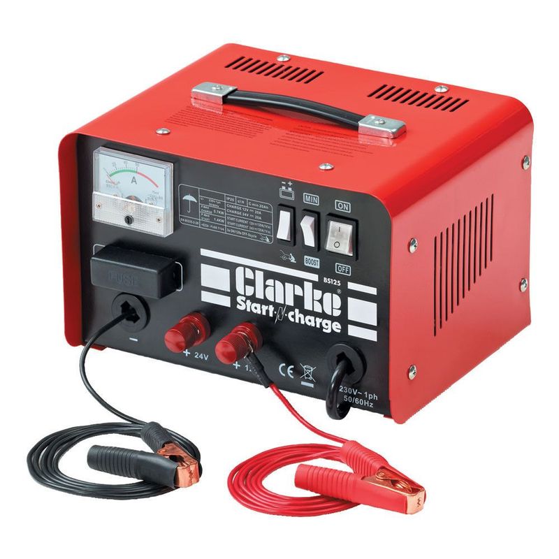 Clarke BC125 Battery Starter/Charger 12/24 v Dual