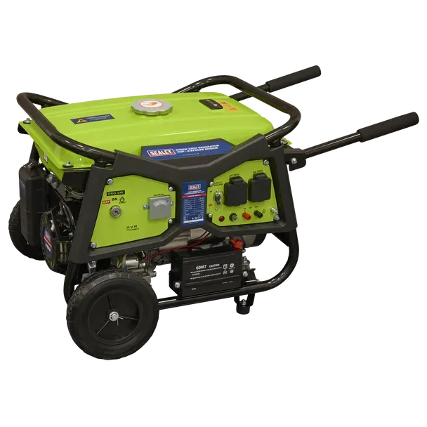 Sealey G3101  3150W Generator 4-Stroke Engine 7hp 230V