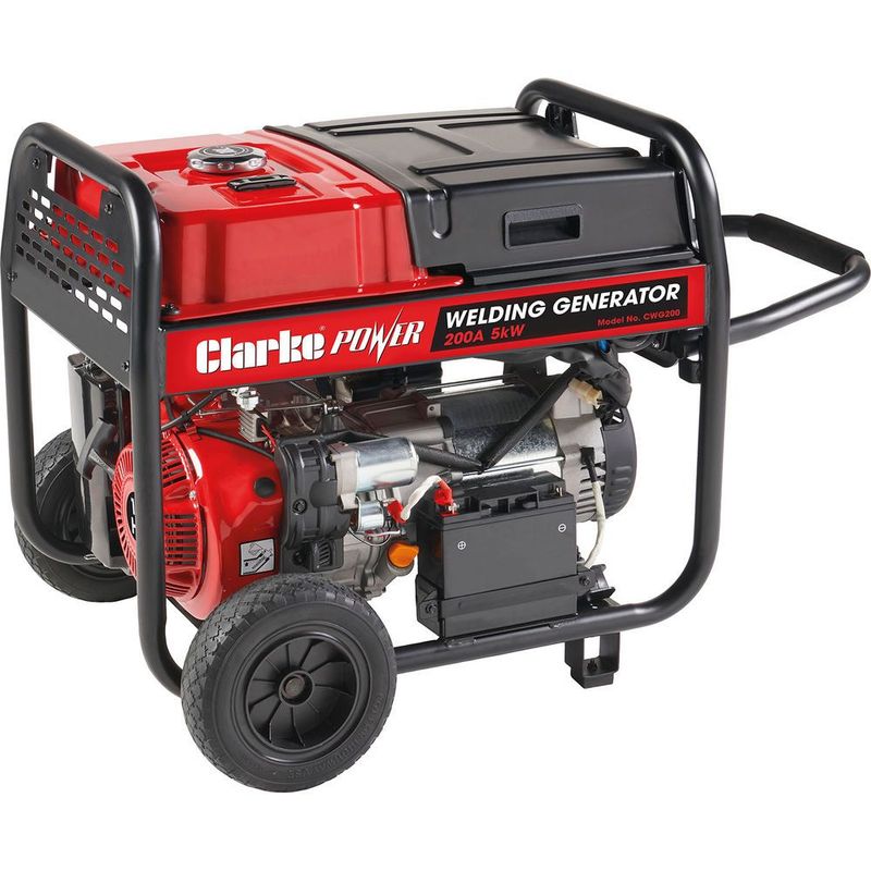 Clarke CWG200 200A Petrol Driven Welder Generator Clarke CWG200 200A Petrol Driven Welder Generator