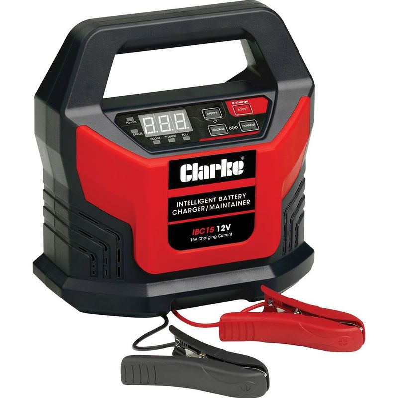 Clarke IBC15 12V 15A Intelligent Battery Charger
