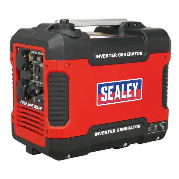 Sealey G20001 2000W Inverter Generator 4-Stroke Engine 230V Sealey G20001 2000W Inverter Generator 4-Stroke Engine 230V