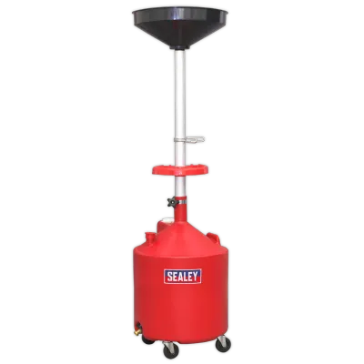 Sealey AK80D Gravity Discharge Mobile Oil Drainer 80L Sealey AK80D Gravity Discharge Mobile Oil Drainer 80L