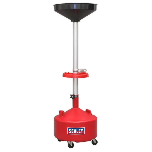Sealey AK36D Gravity Discharge Mobile Oil Drainer 36L