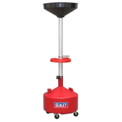 Sealey AK36D Gravity Discharge Mobile Oil Drainer 36L