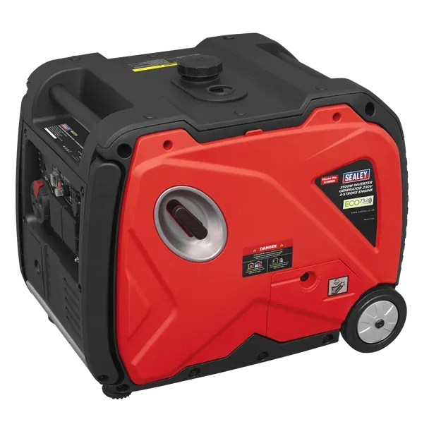 Sealey G35001 3500W Inverter Generator 4-Stroke Engine 230V Sealey G35001 3500W Inverter Generator 4-Stroke Engine 230V