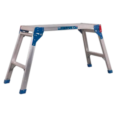 Sealey APS2E Aluminium 2-Tread Folding Platform - EN 131-4 Sealey APS2E Aluminium 2-Tread Folding Platform - EN 131-4